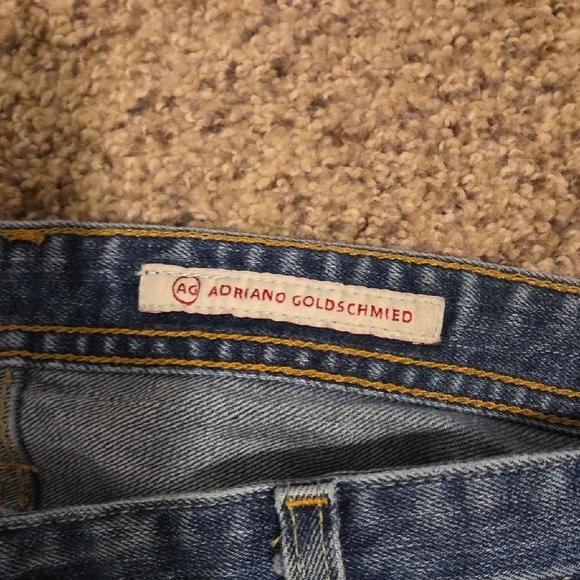 AG Adriano Goldschmied Straight-Leg Denim Jeans - Picture 2 of 6